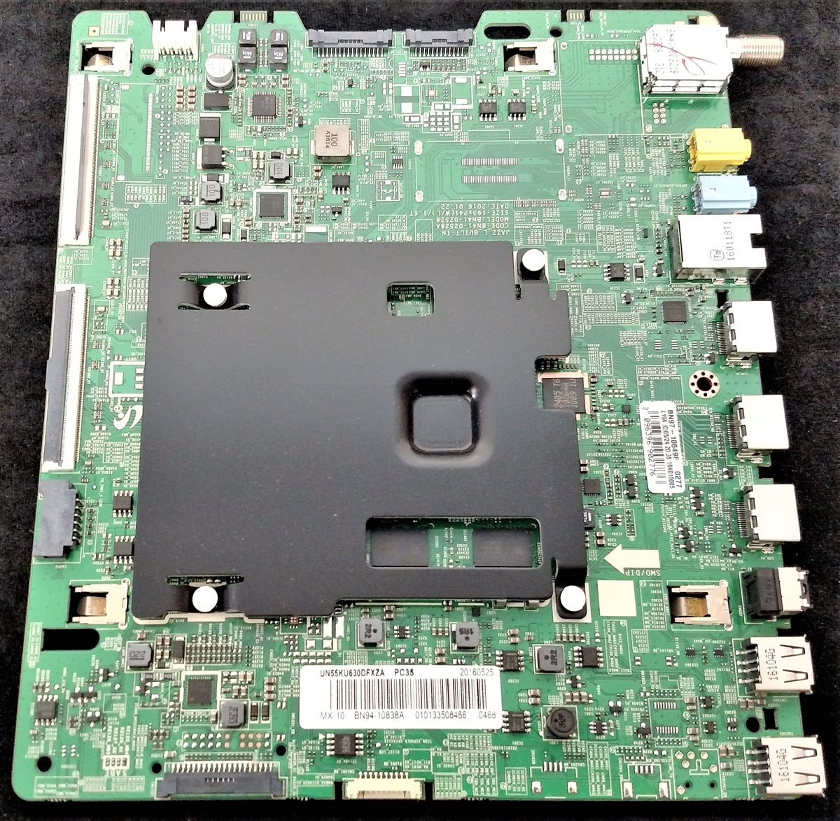 BN94-10838A Samsung Main Board, BN97-10649F, BN41-02528A, UN55KU630DFXZA, UN55KU630DFXZA FA01