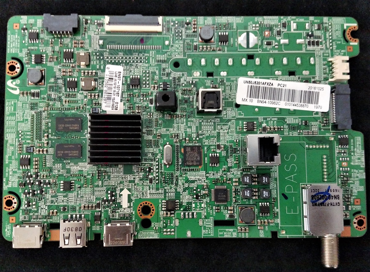 BN94-10962C Samsung Main Board, BN97-10716T, BN41-02307B, UN50J5201AFXZA