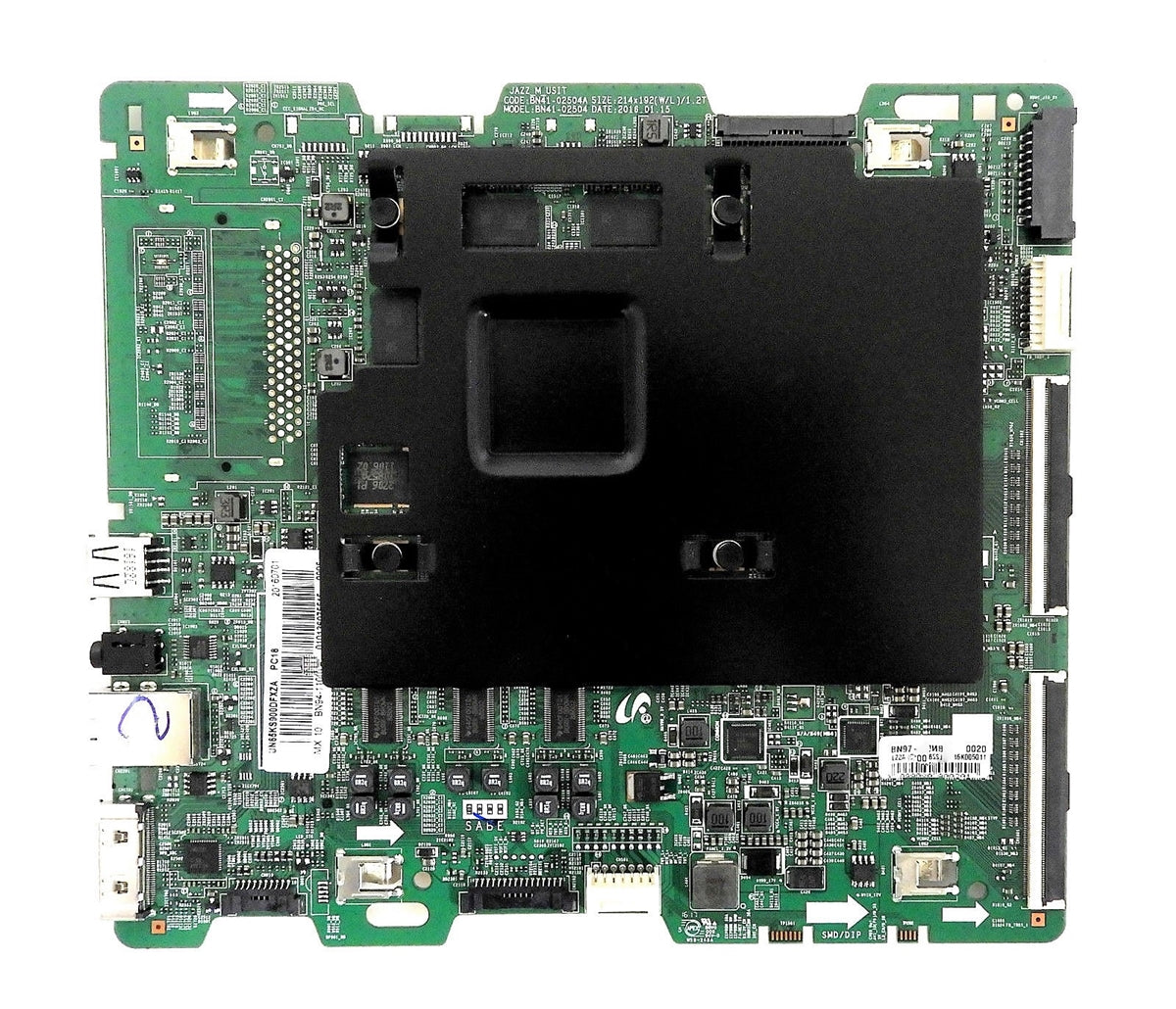 BN94-11007G Samsung Main Board, BN97-10676T, BN41-02505A, UN75KS9000FXZA, UN75KS9000FXZA DA02, UN75KS9000FXZC