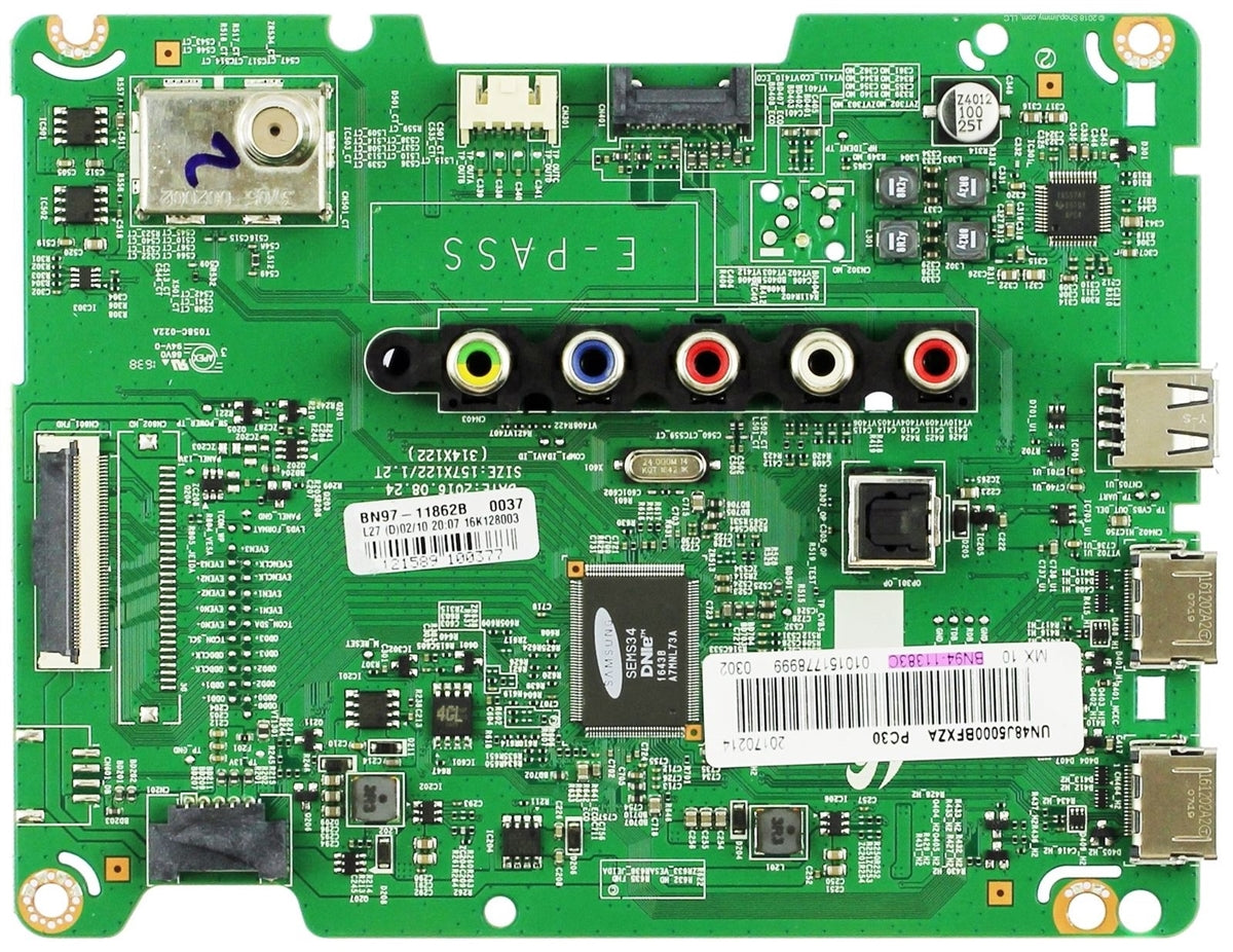 BN94-11383C Samsung Main Board, BN41-02415C, BN97-11862B, UN48J5000AFXZA