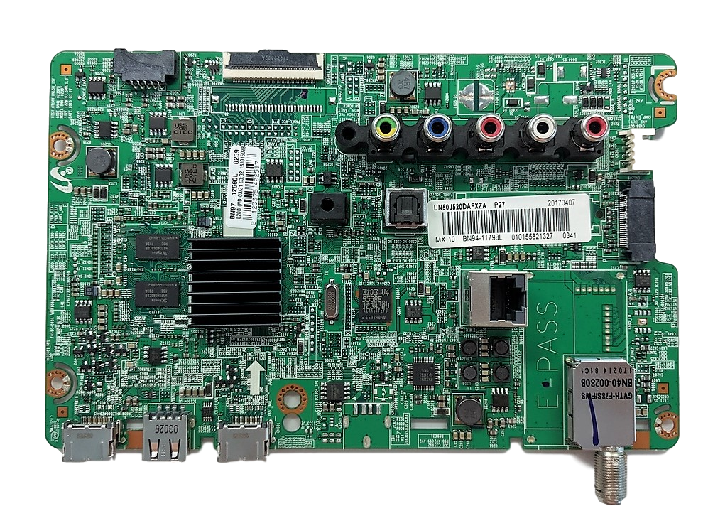 BN94-11798L Samsung Main Board, BN41-02307B, BN97-12660L, UN50J520DAFXZA