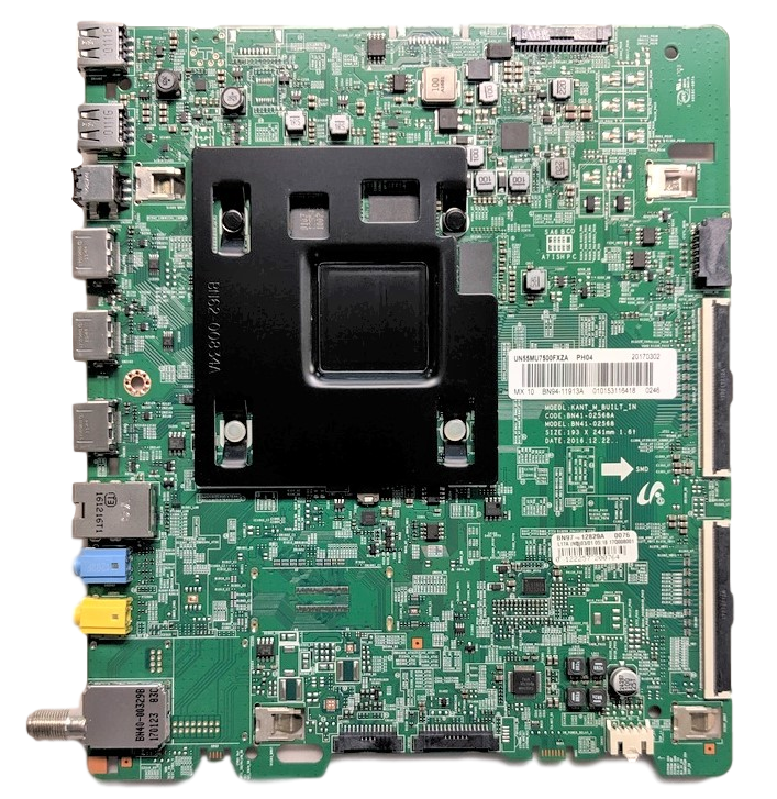 BN94-11913A Samsung Main Board, BN94-11913A, BN97-12829A, BN41-02568A, UN55MU7500FXZA FA01