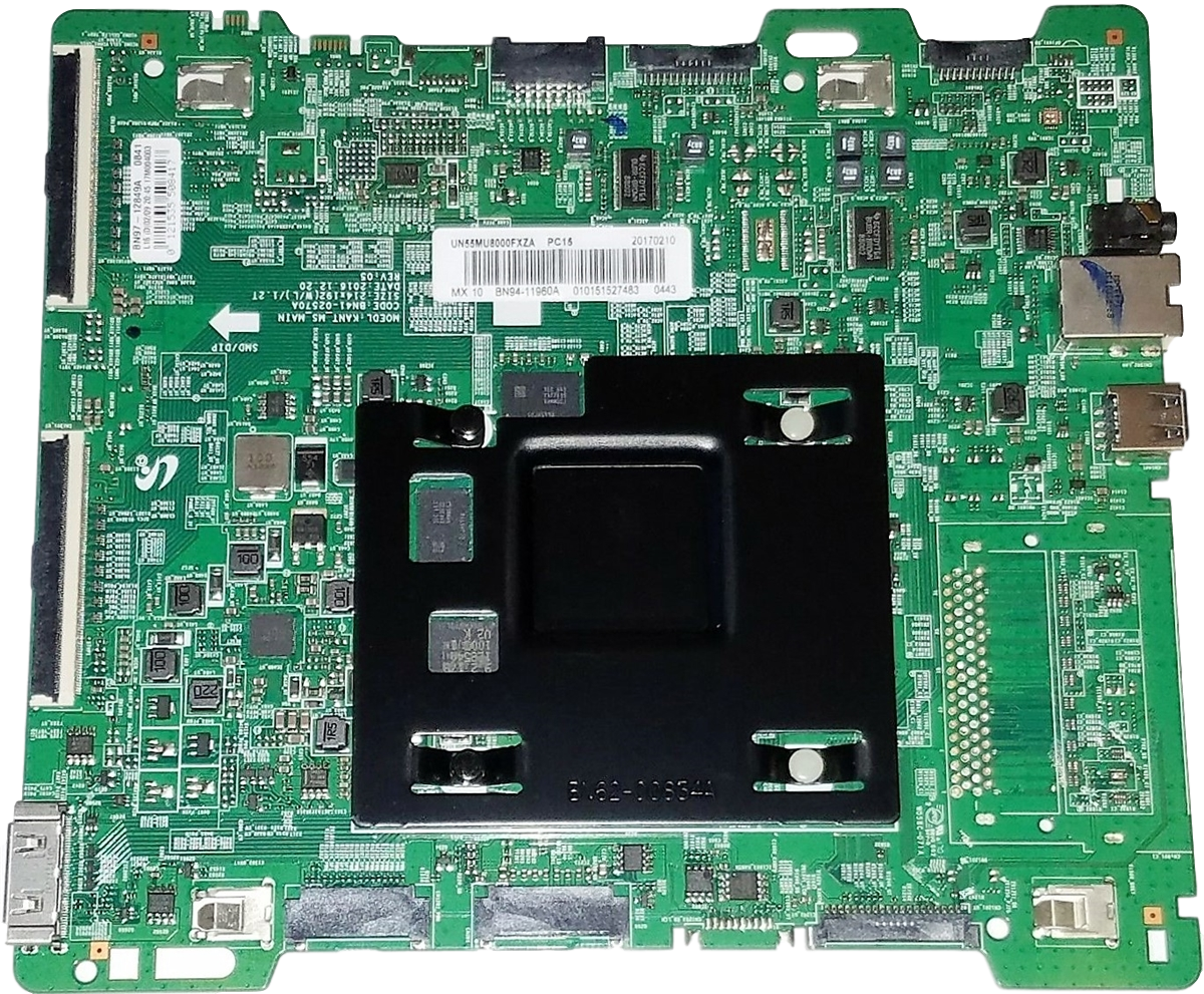 BN94-11960A Samsung Main Board, BN97-12849A, BN41-02570A, UN55MU8000FXZA