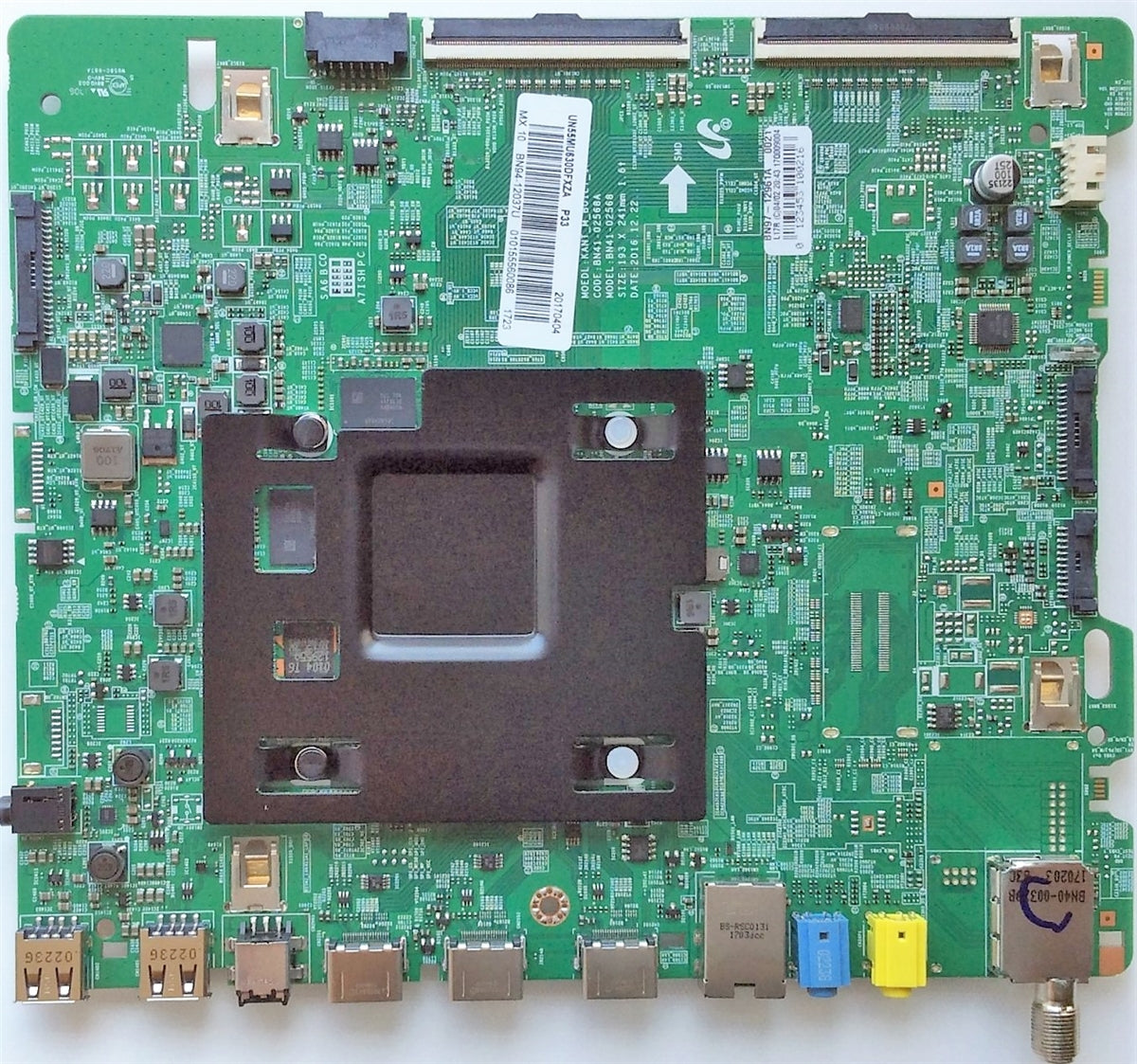 BN94-12037U Samsung Main Board, BN94-12037U, BN97-12961A, UN55MU630DFXZA