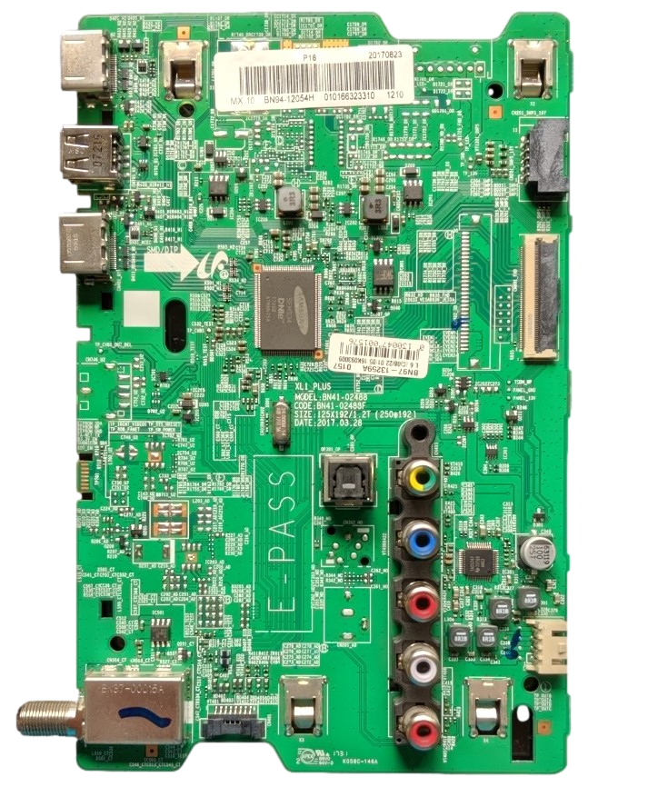 BN94-12054H Samsung Main Board, BN97-13259A, BN41-02488G, UN49J5000AFXZA