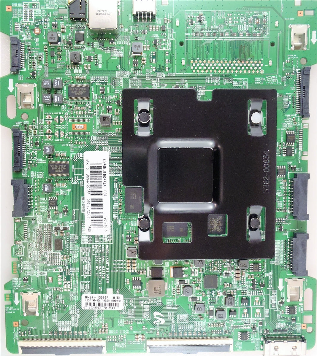 BN94-12295F Samsung Main Board, BN97-13536F, BN41-02570B, UN55MU8500FXZA