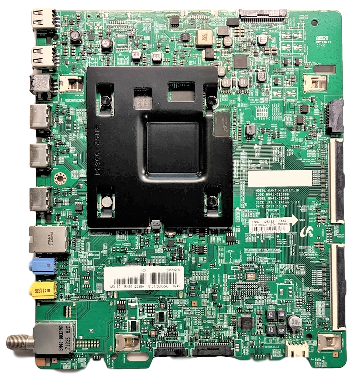 BN94-12398A Samsung Main Board, BN97-12813J, BN41-02568B, FA01, UN65MU7500FXZA