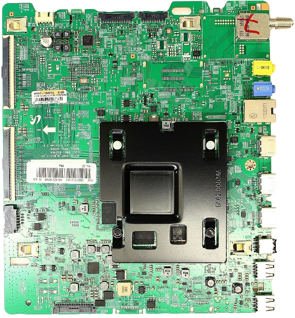 BN94-12410A Samsung Main Board, BN97-13427A, BN41-02568A, UN58MU6100FXZA, UN58MU66071FXZA, UN58MU6100FXZC