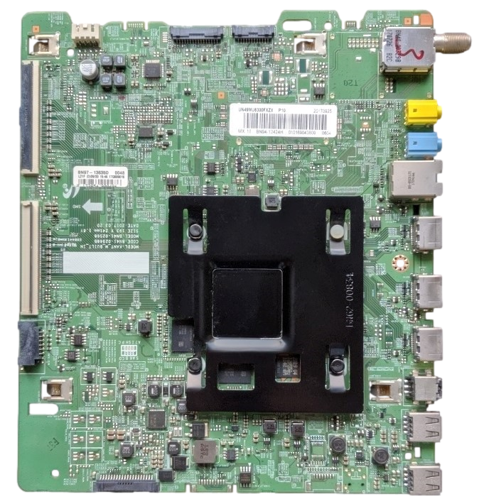 BN94-12424H Samsung Main Board, BN41-02568B, BN97-13635D, UN49MU6300FXZA FA01