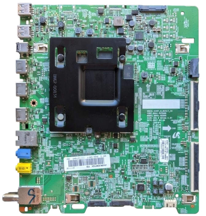 BN94-12641F Samsung Main Board, BN97-13470U, BN41-02568B, UN43MU6290F, UN43MU6290FXZA