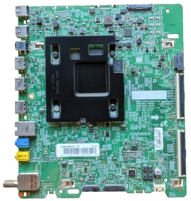 BN94-12715E Samsung Main Board, BN97-13754A, BN41-02568B, UN55MU650D (CC06), UN55MU650DFXZA