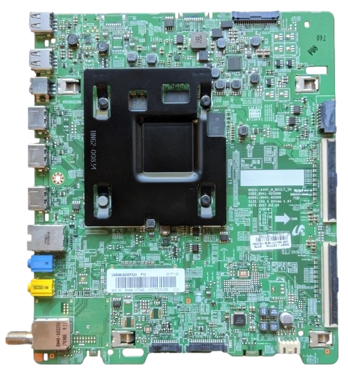 BN94-12734B Samsung Main Board, BN97-13771A, BN41-02568B, UN50MU630DFXZA