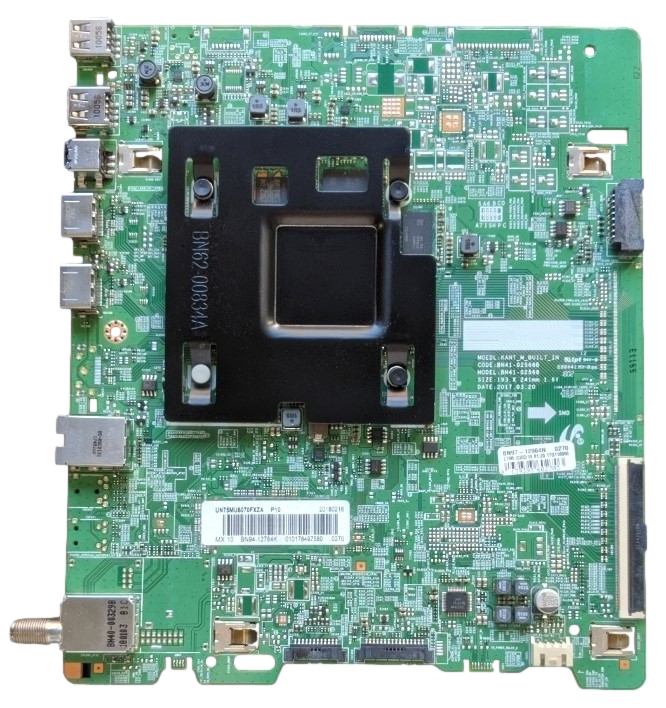 BN94-12784K Samsung Main Board, BN97-12964N, BN41-02568B, UN75MU6070FXZA