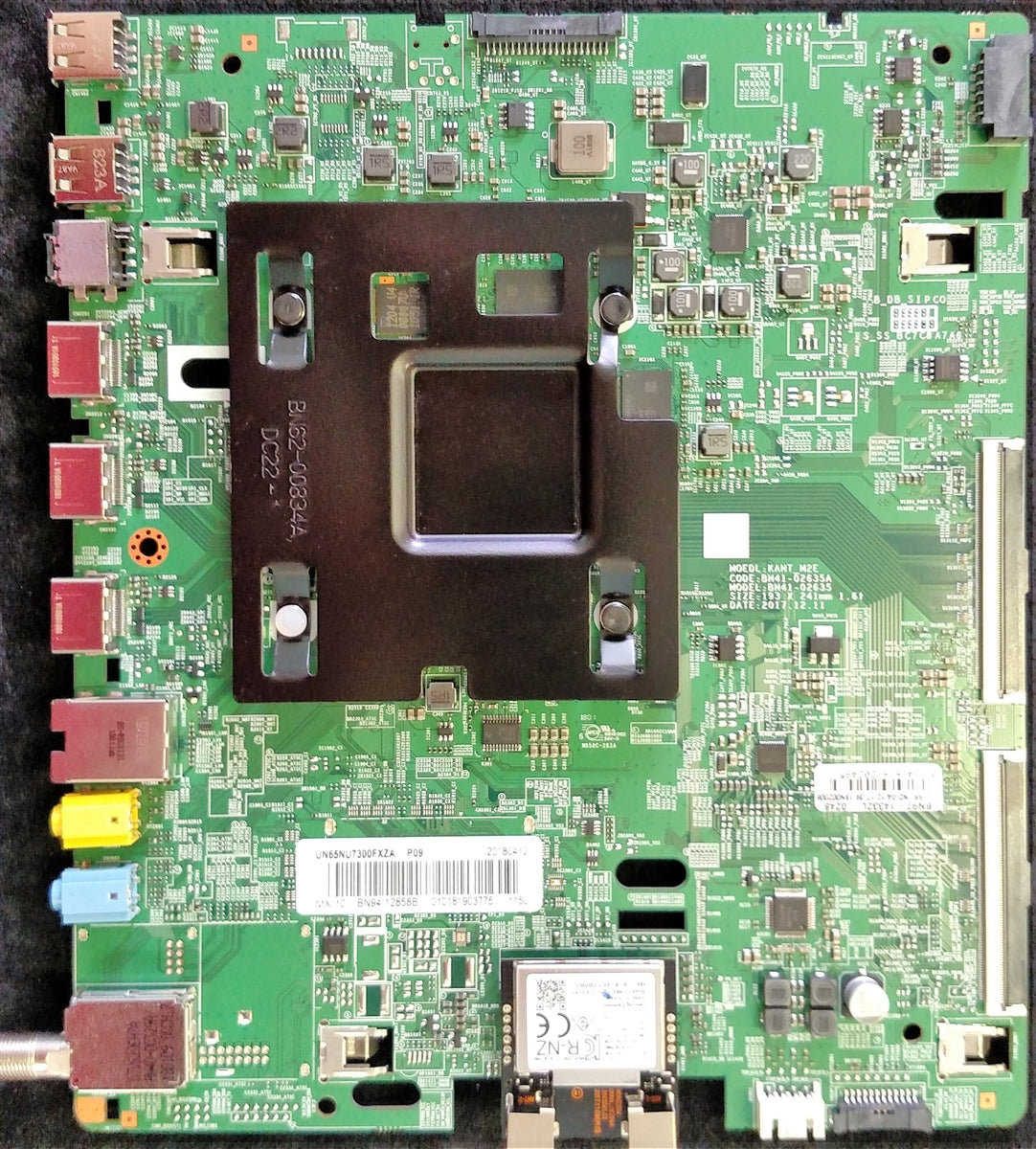 BN94-12858B Samsung Main Board, BN41-02635A, BN97-14332L, UN65NU7300FXZA