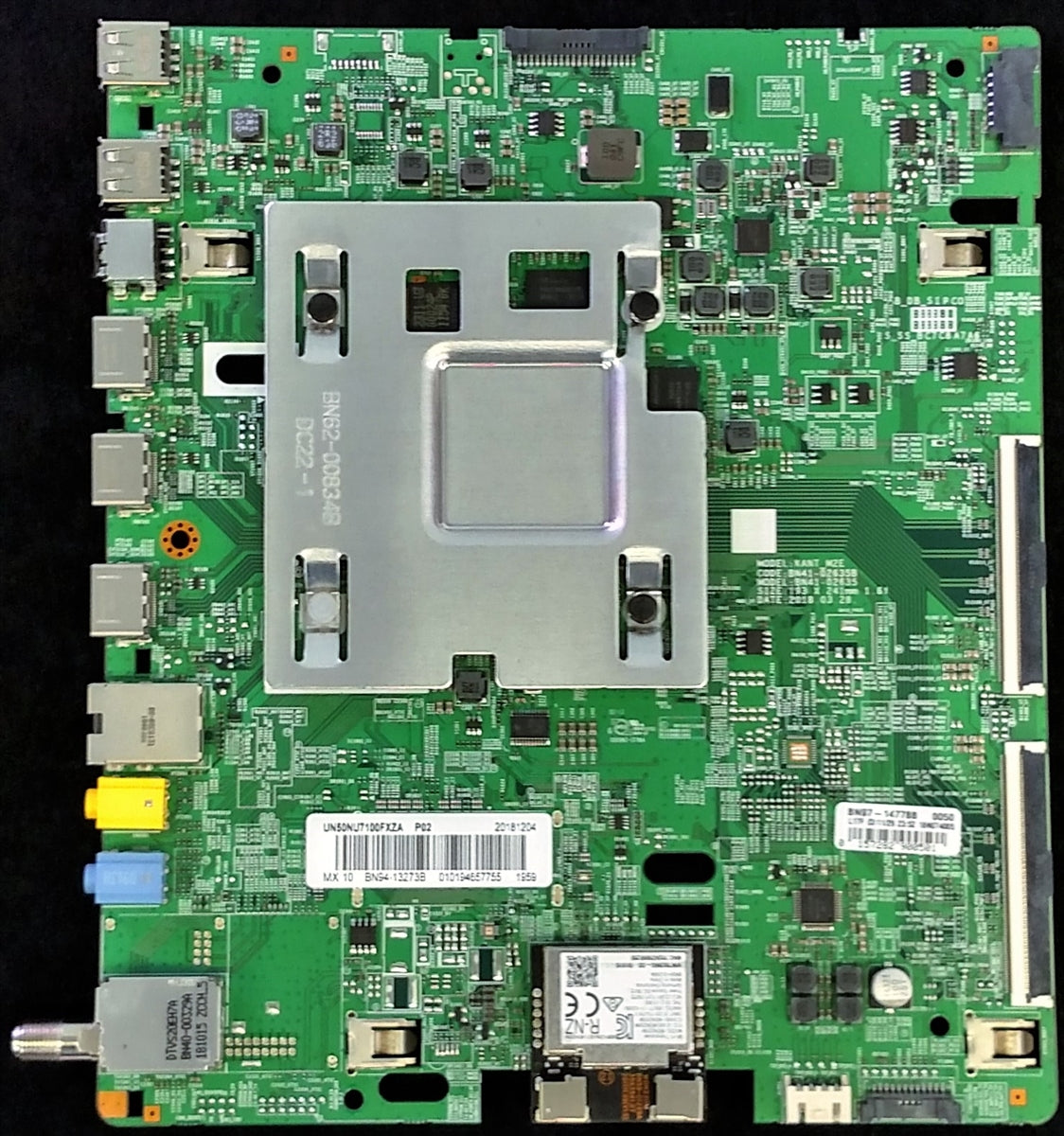 BN94-13273B Samsung Main Board, BN97-14778B, BN41-02635B, UN50NU7100FXZA, UN50NU710DFXZA, UN50NU7200FXZA, UN55NU7100FXZA, UN55NU7200FXZA, UN55NU710DFXZA