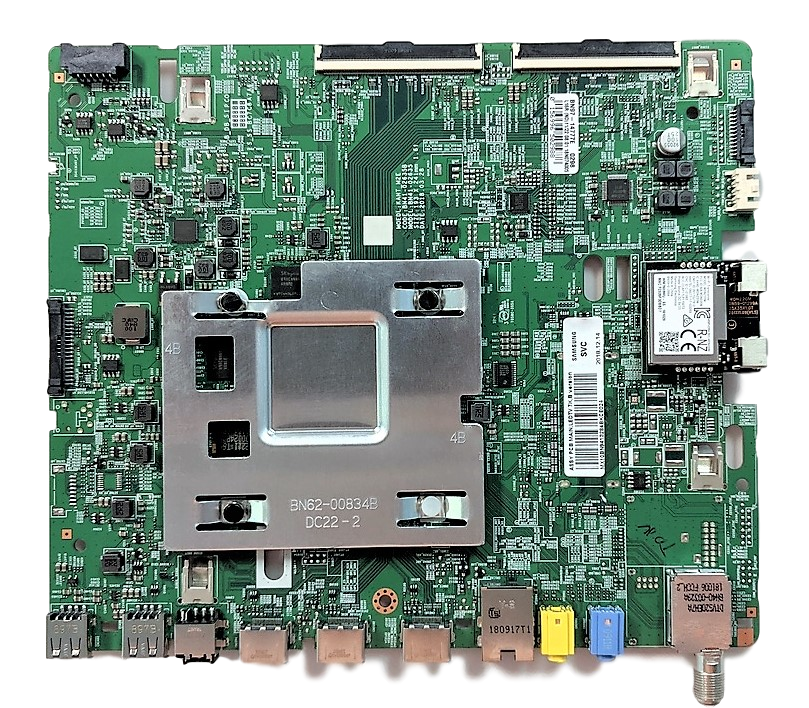 BN94-13284B Samsung Main Board, BN97-14777E, BN41-02635B, UN55NU7100FXZA, UN55NU710DFXZA