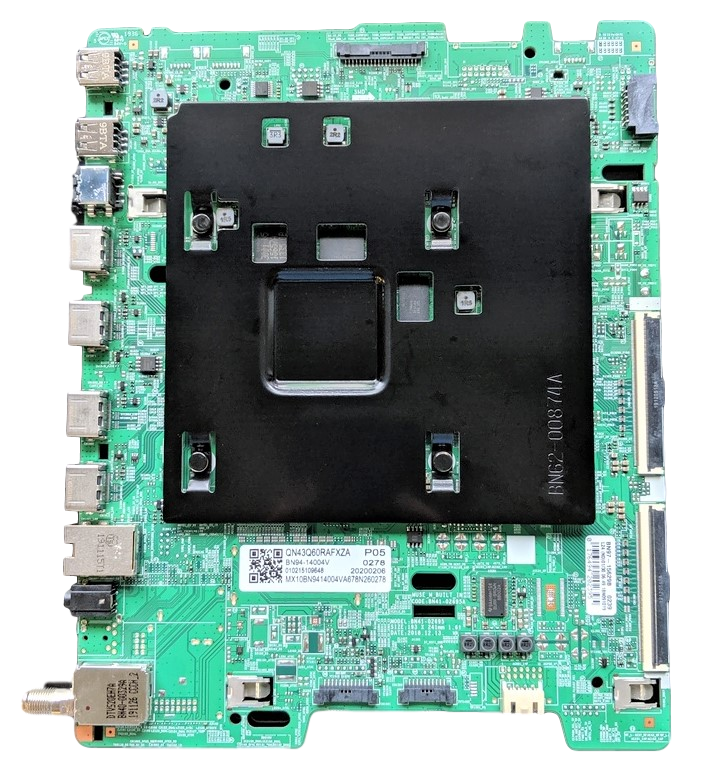 BN94-14004V Samsung Main Board, BN41-02695A, BN97-15629B, QN43Q60RAFXZA