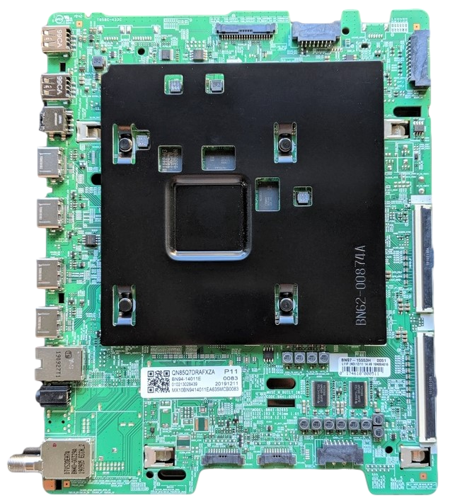 BN94-14011E Samsung Main Board, 20191211, BN97-15553H, BN40-00329A, QN85Q7DRAFXZA