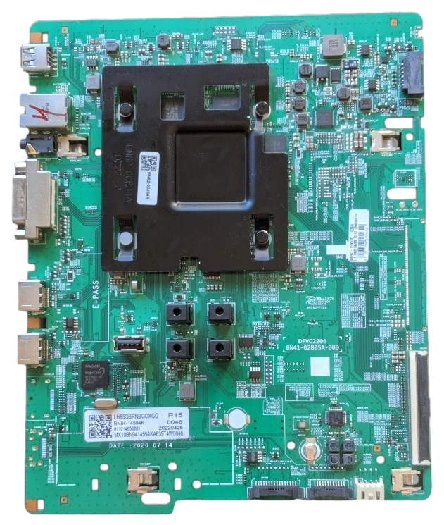 BN94-14594K Samsung Main Board, BN97-15953Q, BN41-02805A, QB85R-N, LH85QBRNBGCXGO AA01