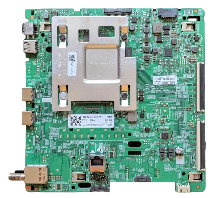 BN94-14860W Samsung Main Board, BN97-00038Q, BN41-02703B, UN43NU6900B