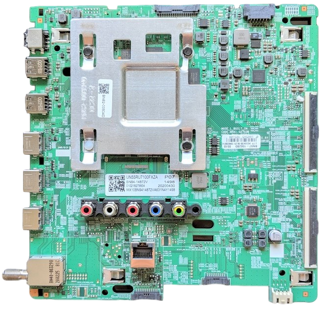 BN94-14872V Samsung Main Board, BN41-02703B, BN97-15628D, UN55RU7100FXZA, UN55RU7200FXZA