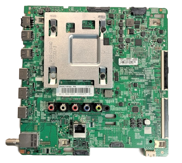 BN94-14884P Samsung Main Board, BN94-14884P, BN97-15888W, BN41-02703A, UN50RU7100FXZA, UN50RU710DFXZA