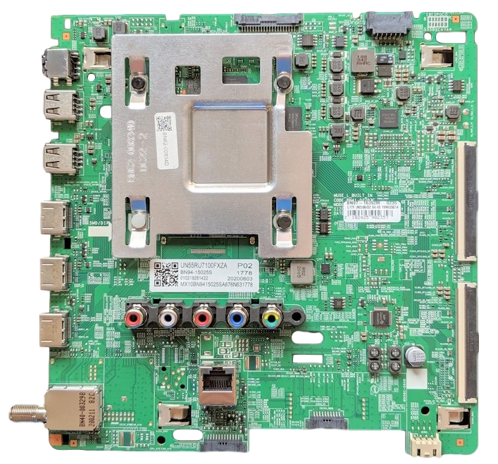 BN94-15025S Samsung Main Board, BN94-15025S, BN97-16392M, BN41-02703C, UN55RU7100FXZA