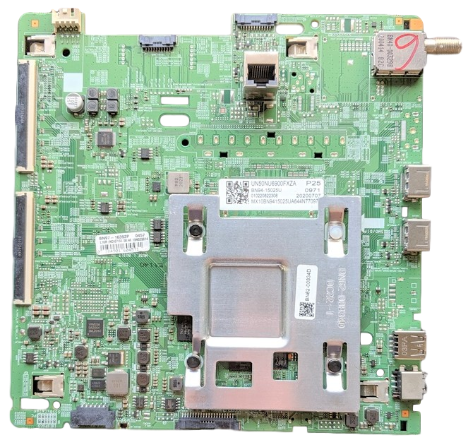 BN94-15025U Samsung Main Board, BN97-16392P, BN41-02703C, UN50NU6900FXZA, UN50NU6900BXZA