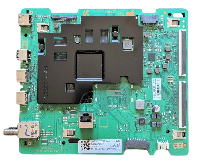 BN94-15257B Samsung Main Board, BN97-16648D, BN41-02751A, UN75TU7000FXZA, UN75TU700DFXZA