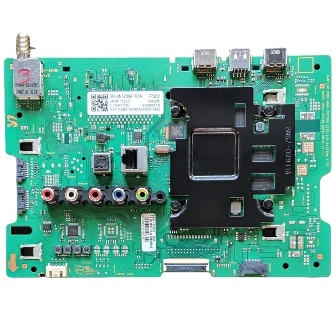 BN94-15293F Samsung Main Board, BN41-02750A, BN97-16723F, UN40N5200AFXZA