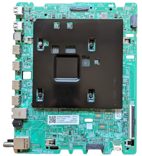 BN94-15296Z Samsung Main Board, BN94-15296Z, BN97-16593C, BN41-02749A-000, QN55Q70TAFXZA FB03, QN55Q60TAFXZA, QN55Q7DTAFXZA