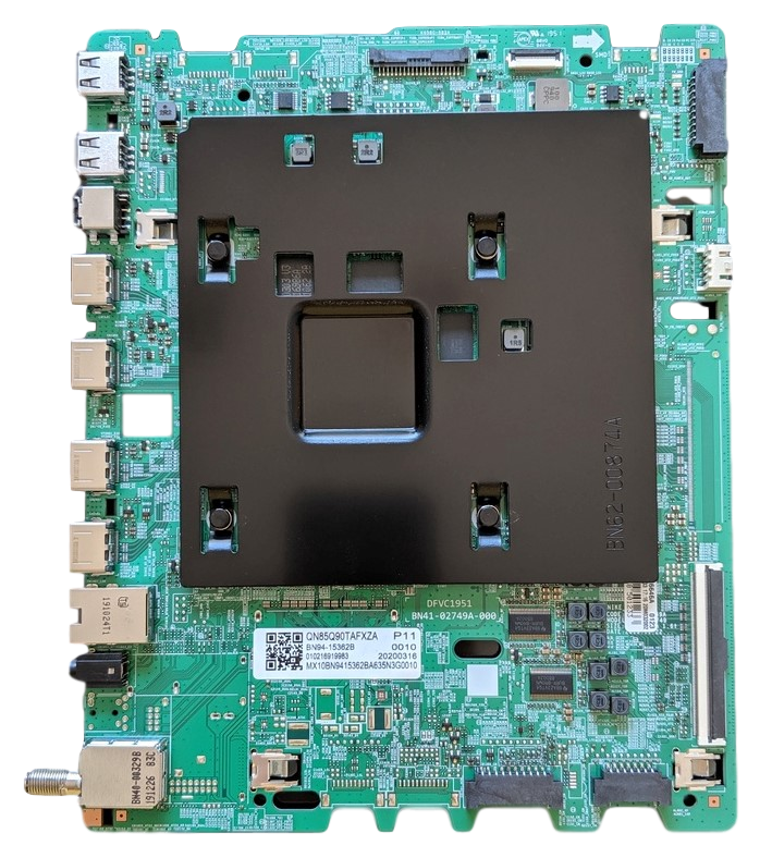 BN94-15362B Samsung Main Board, BN41-02749A, BN97-16646A, QN85Q90TAFXZA