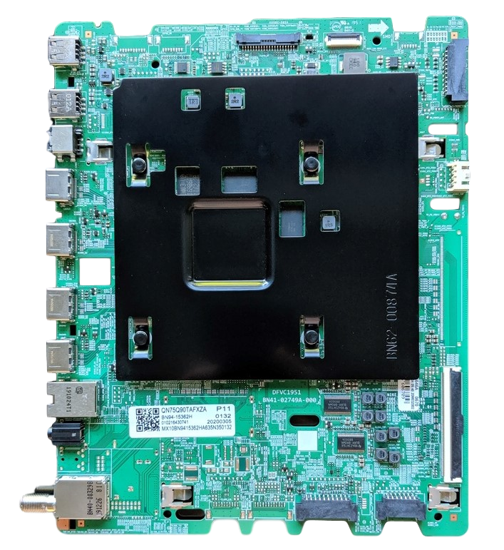 BN94-15362H Samsung Main Board, BN41-02749A. BN97-16646A, QN75Q90TAFXZA