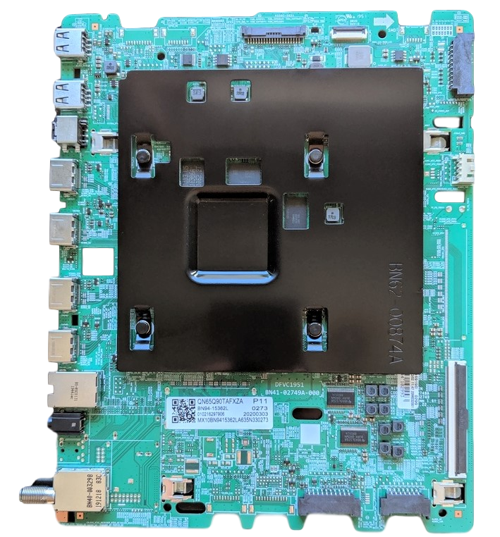 BN94-15362L Samsung Main Board, BN41-02749A-000, BN97-16919D, QN65Q90TAFXZA