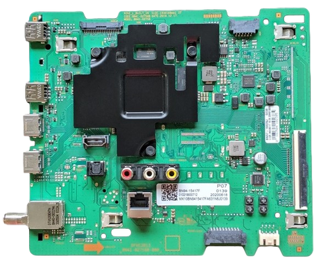 BN94-15417F Samsung Main Board, BN96-52107A, BN97-16939J, BN41-02756B, BN41-02756B-000, UN43TU8200FXZA, UN43TU8000FXZA