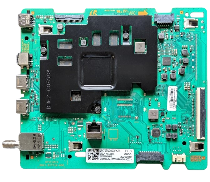 BN94-15565H Samsung Main Board, BN97-16873B, BN40-00329B, UN70TU7000FXZA, UN70TU700DFXZA