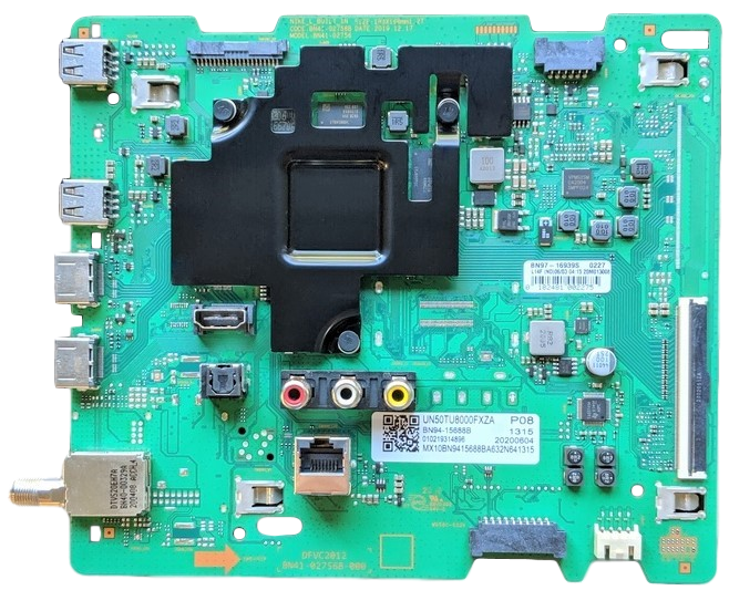 BN94-15688B Samsung Main Board, BN97-16939S, BN41-02756B, UN50TU8000FXZA, UN50TU8000FXZC