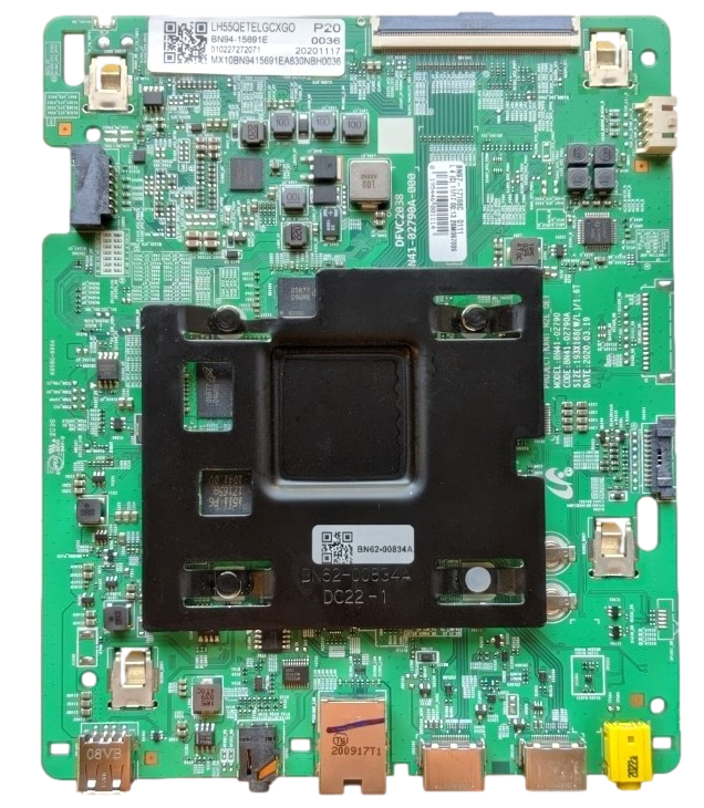 BN94-15691E Samsung Main Board, BN97-17166C, BN41-02790A, CA01, LH55QETELGCXG0