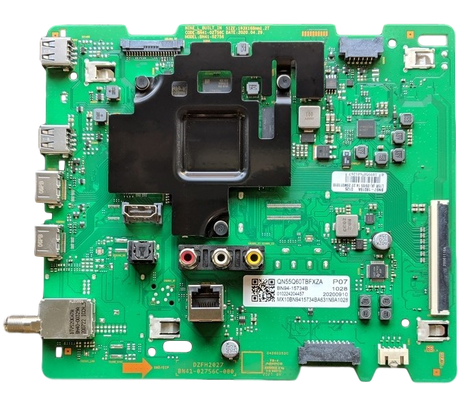 BN94-15734B Samsung Main Board, BN41-02756C, BN97-18019A, CD02, QN55Q60TAFXZA, QN55Q6DTAFXZA