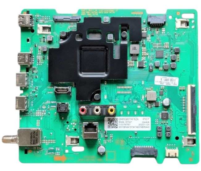 BN94-15734T Samsung Main Board, BN97-16938R, P07, QN85Q60TAFXZA, QN85Q6DTAFXZA