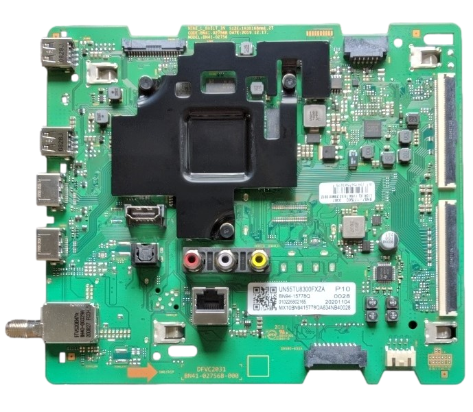 BN94-15778Q Samsung Main Board, BN94-15778Q, BN97-17756D, BN41-00276, BN41-00276B, UN55TU8300F, UN55TU8300FXZA