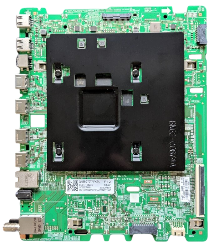 BN94-15823E Samsung Main Board, BN97-16593C, BN41-02749A, QQN65Q70TAFXZA, QN65Q70TAF, QN65Q70TAFXZC, QN65Q7DTAFXZA, QN65Q7DTAFXZC