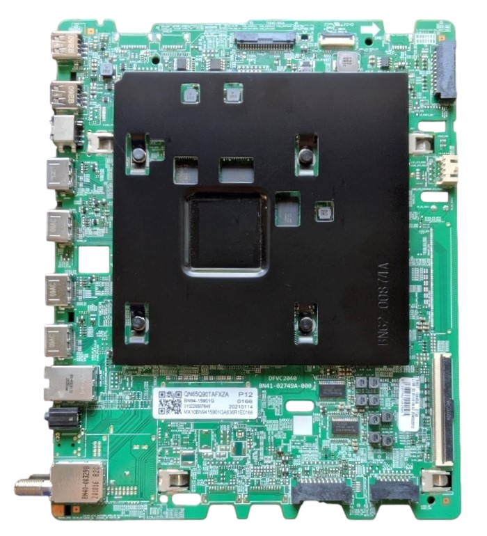 BN94-15901G Samsung Main Board, BN41-02749A, BN97-16646A, QN65Q90TAFXZA