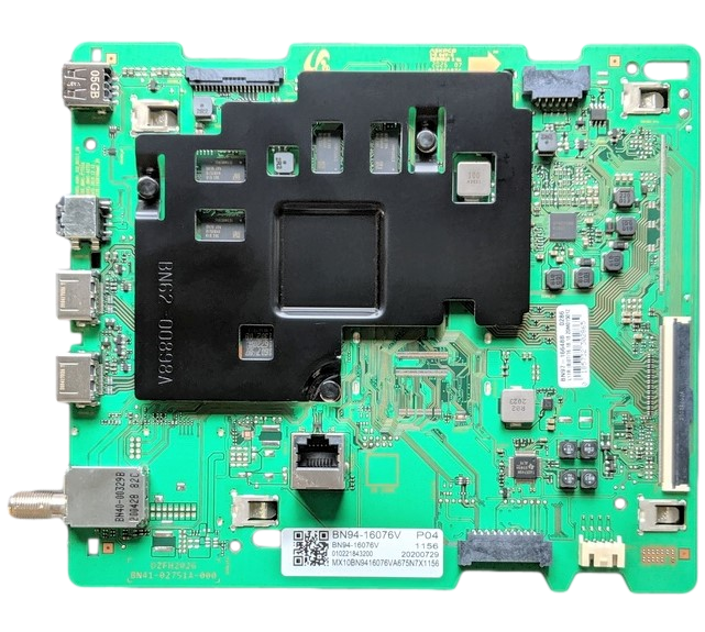 BN94-16076V Samsung Main Board, BN41-02751A, BN97-16648B, BN40-00329B, UN58TU7000FXZA, UN58TU7000FXZC, UN58TU700DFXZA