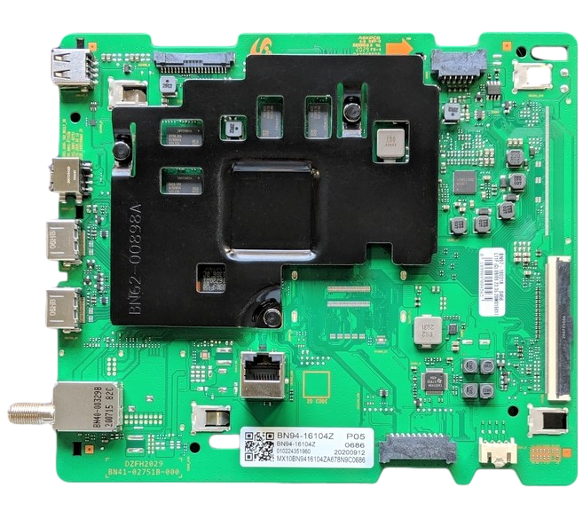 BN94-16104Z Samsung Main Board, BN41-02751B, BN97-18031A, UN58TU7000FXZA, UN60TU7000FXZA, UN58TU700DFXZA, UN60TU700DFXZA