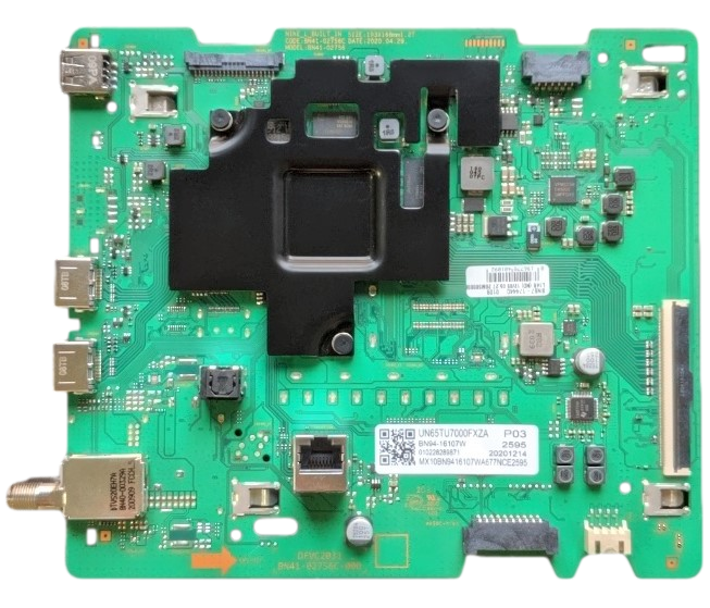 BN94-16107W Samsung Main Board, BN97-17444Q, BN41-02756C, UN65TU700DFXZA, UN65TU7000FXZA, UN65TU700DFXZA