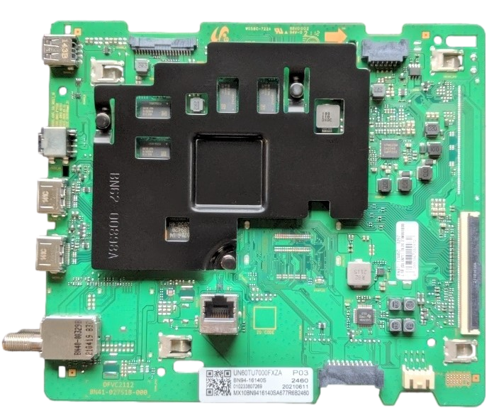 BN94-16140S Samsung Main Board, BN41-02751B, BN97-17445D, UN60TU7000F, UN60TU7000FXZA