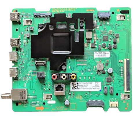 BN94-16147B Samsung Main Board, BN41-02756C, BN97-18019A, BN96-51294U, QN55Q60TAFXZA