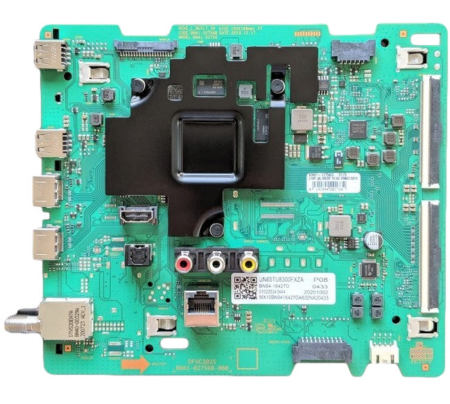 BN94-16427D Samsung Main Board, BN94-16427D, BN97-17756D, BN41-02756B, UN65TU8300FXZA