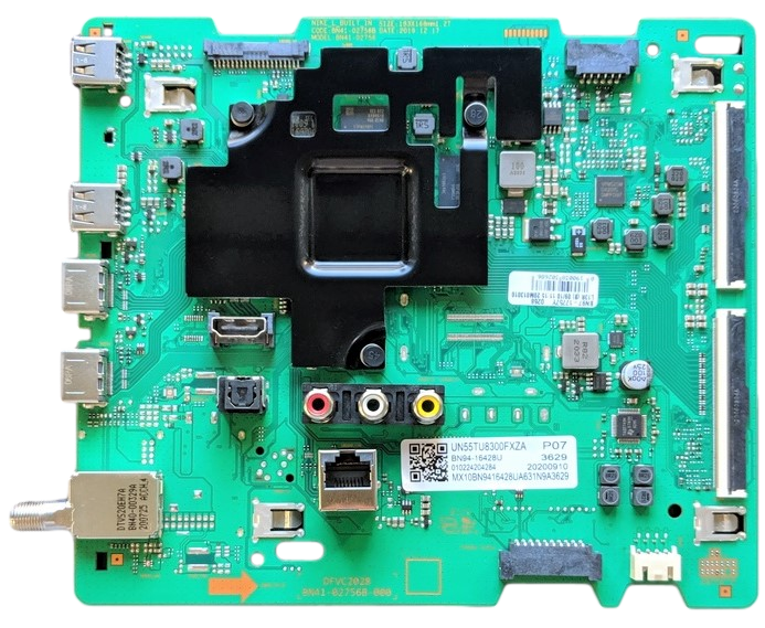 BN94-16428U Samsung Main Board, BN41-02756B, BN97-17757Y, UN55TU8300FXZA